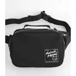 메종키츠네 MUST IT_MAISON KITSUNE THE TRAVELLER BUMBAG MM05162WQ1001P199 트래블러 범백