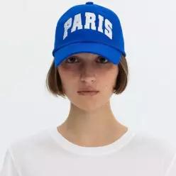 [국내매장 정품] [벤시몽] PARIS BIG LOGO BALL CAP BLUE 659125