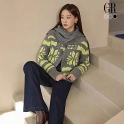 (런칭가 89,900원) 25FW 메리노울 블렌딩 하프코트 + 바라클라바 SET