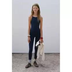 ZARA 자라 키즈 스포티 롱 점프수트 잉크 블루 2878718430 2878718 1396968