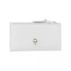 Alexander McQueen 스컬 스터드 지퍼 지갑 6320371AAPE