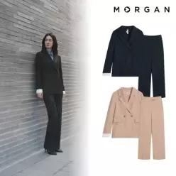 모르간 스트라이프 재킷+팬츠 [런칭 가격 129,900원]