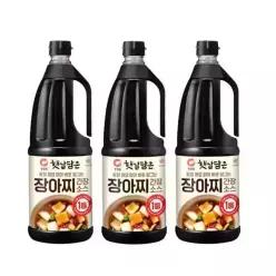 청정원 장아찌 간장 소스 1.7L X 3개