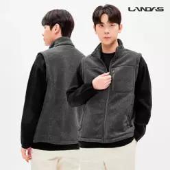 [하프클럽/랜더스]랜더스 동계 보아 플리스 조끼 후리스 LD60W MG