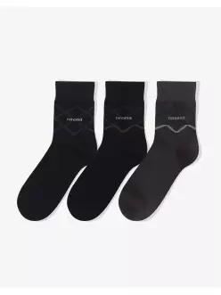 Renoma underwear [레노마] 레노마 프리미엄 남성 정장양말 3족 선물세트(쇼핑백포함)_RC5YH53678