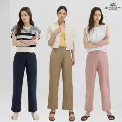 (RCB POLO CLUB) 26SS 여성 시어서커 팬츠 3종(R605W)