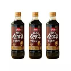사조해표 순알콩 양조간장 840ml x 3병