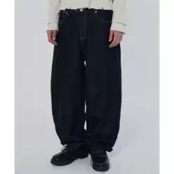매장정품 SUADE BAGGY DENIM RAW INDIGO SDCOBO404RI 122506
