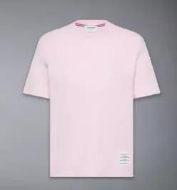 26SS 클래식 피케 4바 티셔츠 FJS207A 00050 680 LIGHT PINK DOM