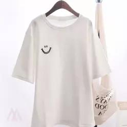 [라일리여성의류] Rly 데일리 크롭 반팔티셔츠 53299901)