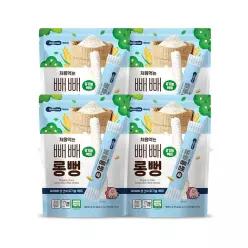 [베베쿡] 처음먹는 빼빼롱뻥 유기농 백미 4봉
