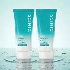 싸이닉 엔조이 슈퍼 마일드 수분 선에센스 50ml 2개 / 저자극 선크림 차단제