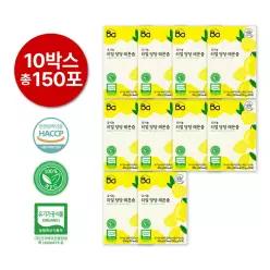 [10박스] 유기농 리얼 당당 레몬즙 (20g*15포*10박스) 총 150포