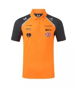 Castore McLaren F1 남성용 2025 Lando Norris 팀 드라이버 폴로 (XXL)