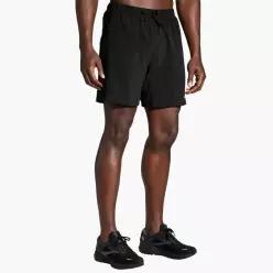 BROOKS 남성의 순간 7인치 운동 반바지 검정색 7829288