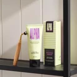 [말끔면도/간편그루밍] 알파루틴 벨벳서지 쉐이빙크림 100ml