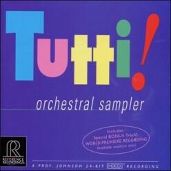 [CD] Tutti! - Orchestral Sampler 투티 오디오파일 앨범 [HDCD]