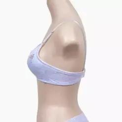 노와이어브라 리본포인트브라 브라 AA컵 여성속옷 주니어 2단계