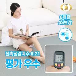 한일의료기 정품 고급 쿨매트 COOL 쿨직조 원단 3D 에어매쉬 열대야 무더위 냉감 매트 침대 쿨패드 카페트 _ 소형(100x200cm)