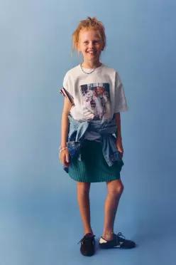 [국내매장] ZARA 여아 말괄량이 삐삐 ⓒ ASTRID LINDGREN COMPANY 티셔츠 - 화이트 6224/712/250 556441