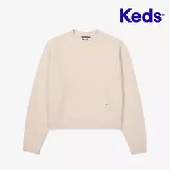 Keds 헤어리 니트 풀오버_KD2STF3102FOTL