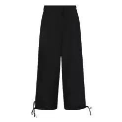 23SS Msgm 블랙 cargo trousers by 더가먼츠 features an impeccable design characterised by a c