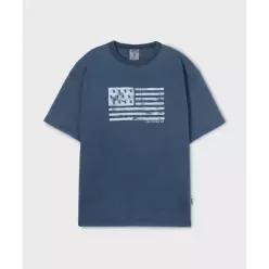 후아유 WHO.A.U 인디고 티셔츠 상의 WHRAG2571U 4986371