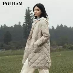 폴햄 25FW 여성 퀼팅 롱점퍼 1종