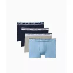 CALVIN KLEIN UNDERWEAR 남성 코튼 스트레치 슬립 트렁크 4PK_NP2427OBQB 6997815