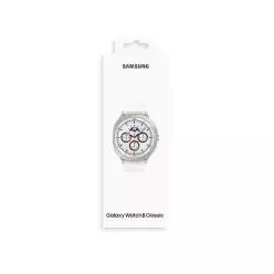 삼성전자 갤럭시 워치8 클래식 스테인리스 스틸 화이트 46mm, 블루투스 SM-L500