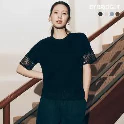 (런칭가 69,900원) (26SS) 레이스 폰테 티블라우스 4종