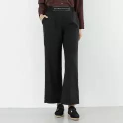 [하프클럽/](~88size)언프배색밴딩와이드팬츠 PTF4044