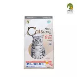 캐츠랑 전연령용 비타플러스 점보 20kg/길냥이사료/국민사료/기호성갑_t