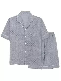 [정품] RENOMA 레노마 [레노마] 엘리가모 남성 미니링 5부 잠옷세트NY_ME1SH61955 PEBME1SH61955