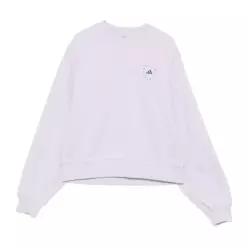 바이스텔라매카트니 로고 디테일 라운드넥 스웨트셔츠 JZ0672 PRPTNT