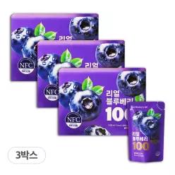 리얼블루베리100 3박스(50ml x 20포 x3박스)