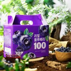 [단품]리얼블루베리100 1박스(50ml x 20포 x1박스)