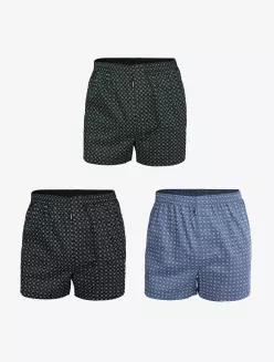 [정품] RENOMA 레노마 [한정수량특가]남성 올데이 순면 트렁크 3종 세트_AF32H48468 PEBAF32H48468