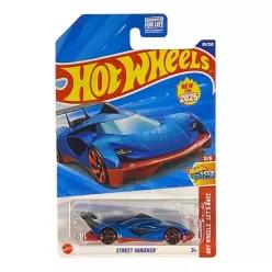 Hot Wheels Street Shrieker [블루] Let's Race 3/5, 2025년 신상품! 66/250, 1:64 스케일 다이캐스트 장난