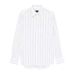 버티컬 스트라이프 클래식 칼라 셔츠 SCAY0L PD0149041