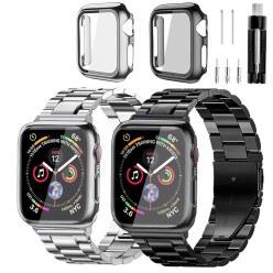 REASDEN 스테인리스 스틸 밴드 및 케이스 Apple Watch Iwatch 울트라 시리즈 11 10 9 8 7 6 5 4 3 2 1 SE 에르메스 49mm 45mm 46mm 42mm 41mm 40mm 38mm 남성 여성 클래식 메탈 비즈니스