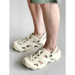 [하프클럽/]M엣지 슬리퍼 3cm EVA 여름필수템 방수 샌들 슬리퍼 가벼운 물신발