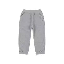 KANGOL KIDS 캉골 키즈 아동 유아 베이직 플리스 후리스 뽀글이 조거 팬츠 / 바지 RD 0204 그레이
