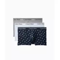 CALVIN KLEIN UNDERWEAR 남성 마이크로 스트레치 로우 라이즈 트렁크 3PK_NB440953S 691