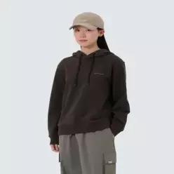 SNOW PEAK 랜드 여성 후드 티셔츠 Choco Brown (S25FWFHD61) 60B1501706 S25FWF-HD61 CB