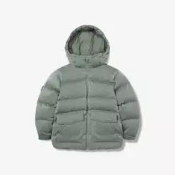 M 키즈패딩 KQC FK254DJ07X002-370 글로시 미들 구스 다운