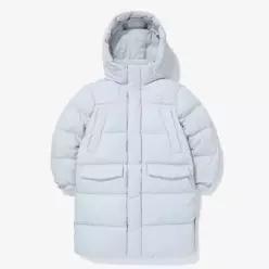 M 키즈패딩 KQC FK2DJH4102X-GRY 베이직 롱 덕 다운