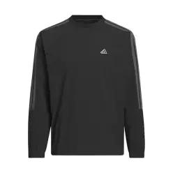아디다스 골프 남성 26FW 3-스트라이프 우븐 크루 스웨트셔츠 KH0125