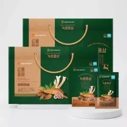 대웅생명과학 녹용홍삼 70mlX30포 2세트/선물세트 / 국산 생녹용추출액 627545