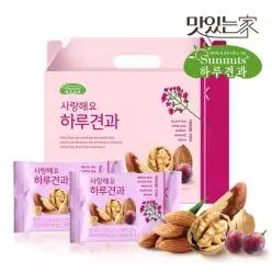 맛있는家 [하루견과] 사랑해요 하루견과 30입 견과세트 부모님선물 감사선물 답례품 소비기한 27 02 03)